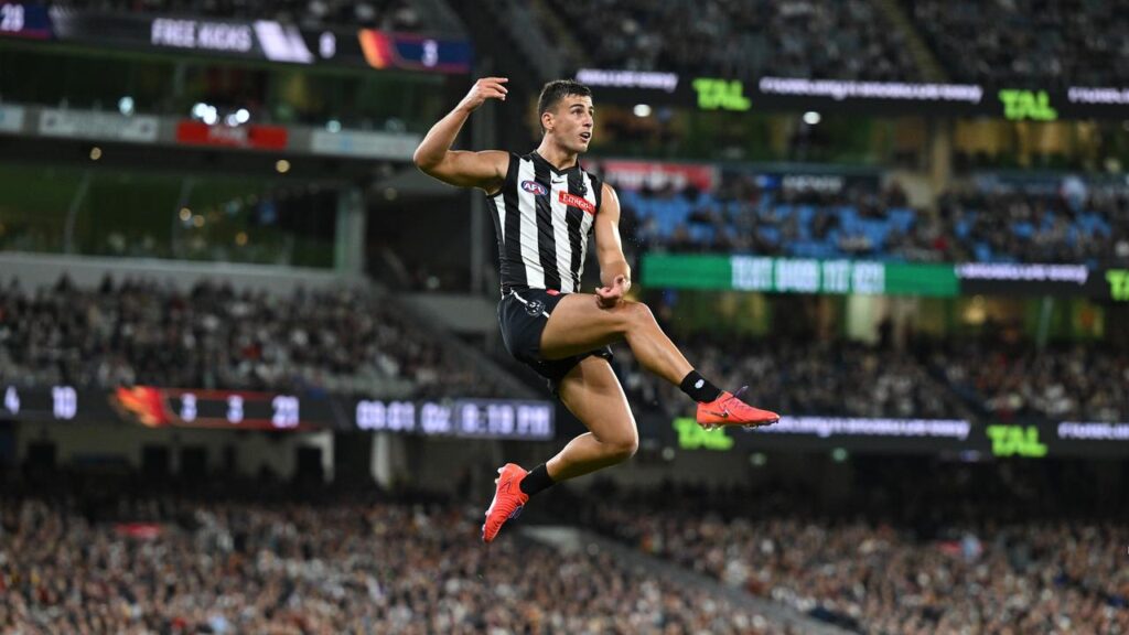 Collingwood’s Nick Daicos wants to be flying high after the Anzac Day match with Essendon.
