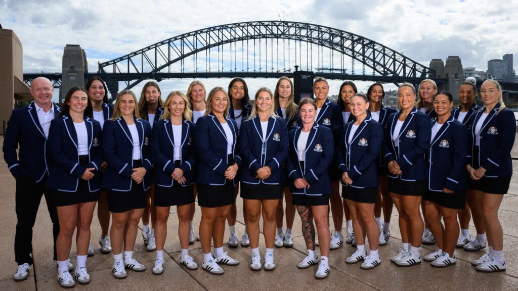 The NSW Women’s Origin squad were a picture of style ahead of their title defence. 
