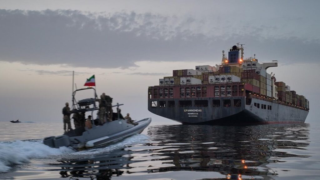 The US president says messages from Iran are calling for an end to a blockade of the Hormuz Strait.
