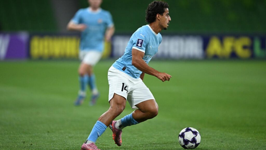 Daniel Arzani has led Melbourne City to a win over Central Coast to keep their finals hopes alive.
