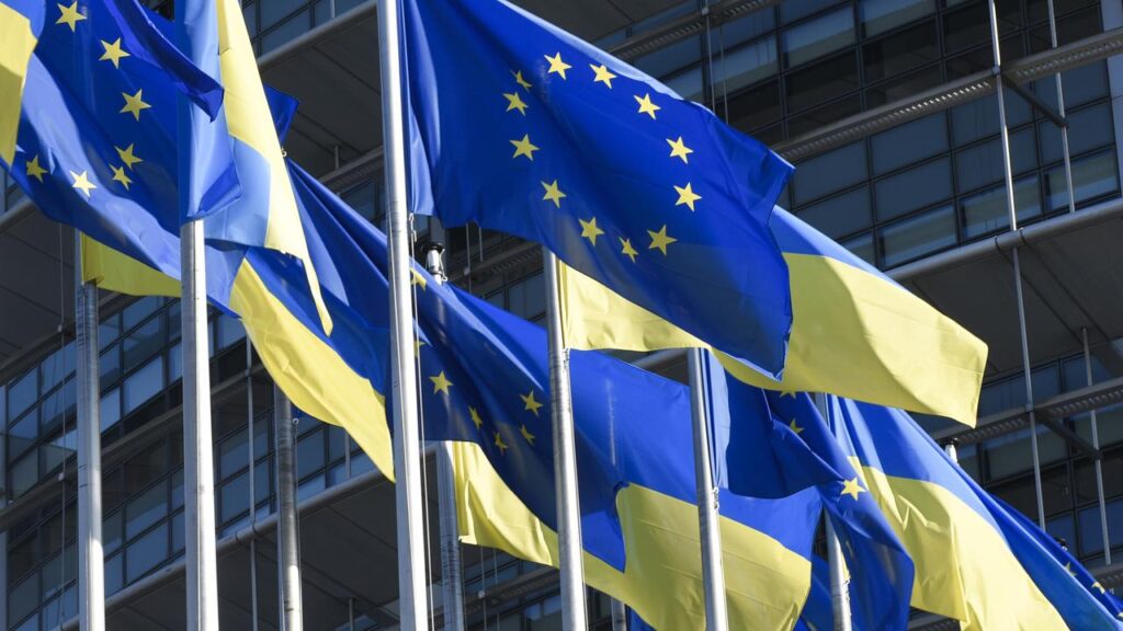 Along with a loan package, the EU has approved new sanctions against Russia over its war on Ukraine.
