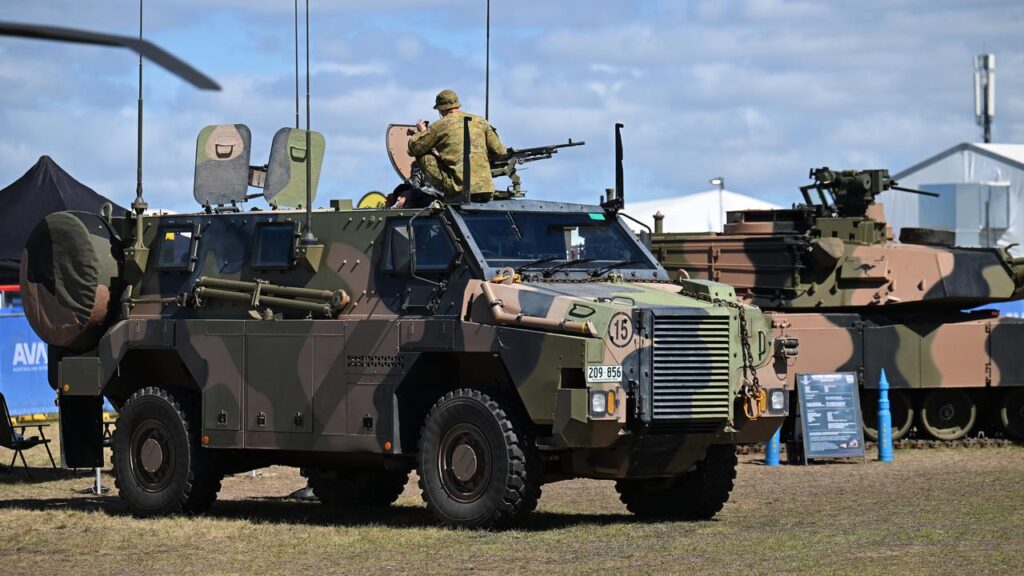 The federal government will spend $750 million for 268 new Bushmaster protected mobility vehicles.
