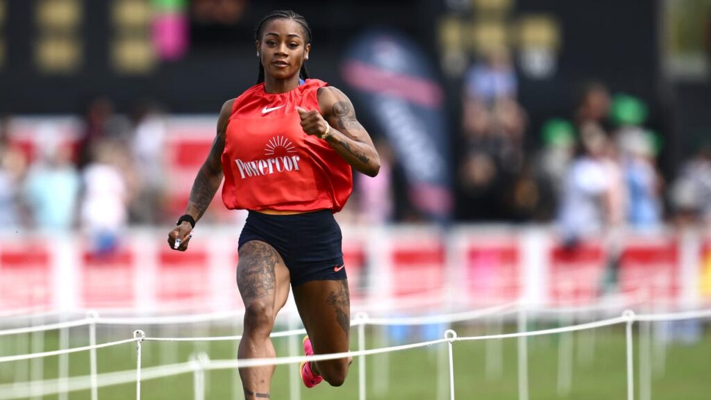 Sha’Carri Richardson has added her name to the Stawell Gift honour roll.
