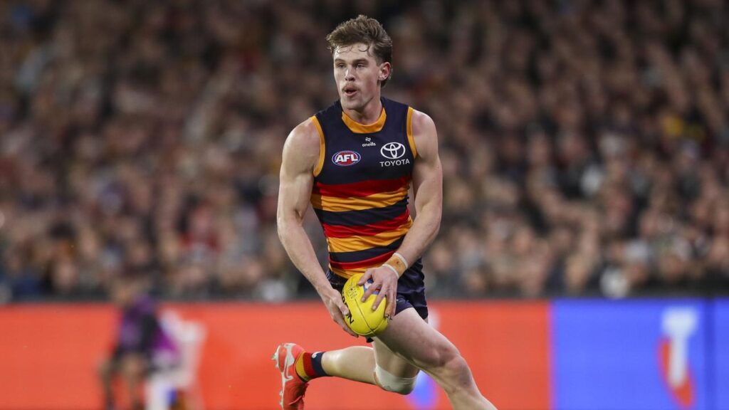 Adelaide’s Daniel Curtin is set to play his first game since injuring a knee in January.
