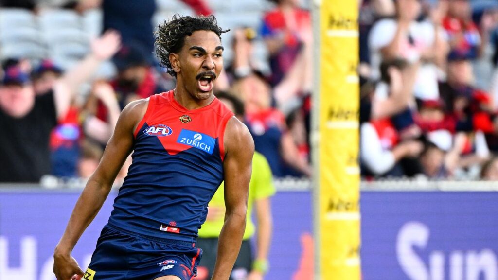 Latrelle Pickett is one of the young guns firing in the Demons’ impressive start to the season. 
