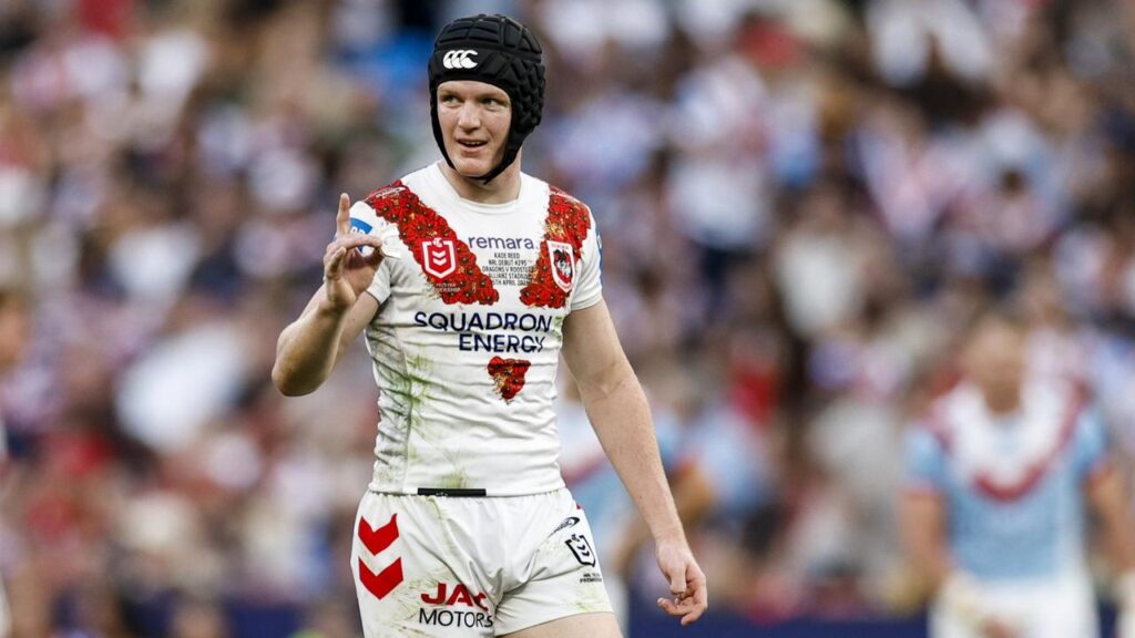 Kade Reed will keep backing himself as the Dragons work to end their long losing streak.  
