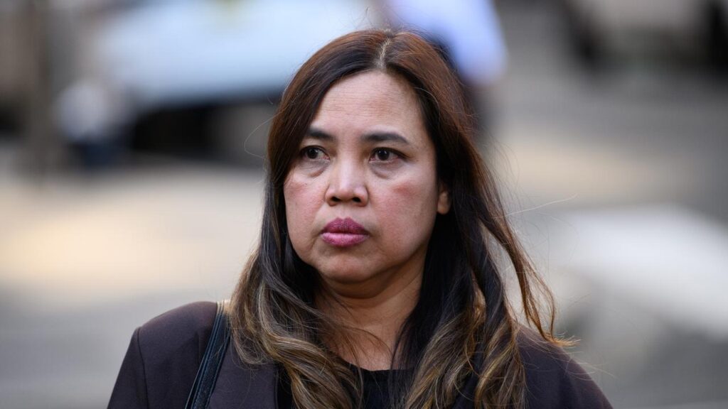 Renny Palmer was the subject of affection from her husband and his alleged killer, a jury has heard.
