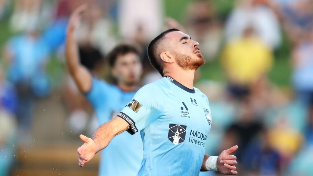 Sydney FC import Victor Campuzano was dropped after scoring just four goals all season.
