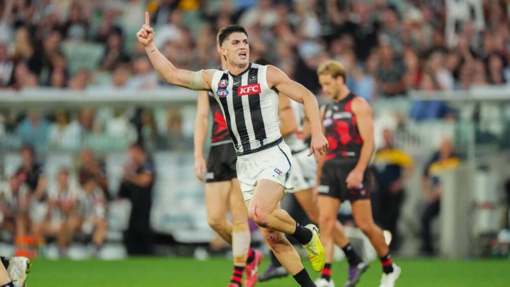 Patience paid off for Brayden Maynard and his Collingwood teammates on Anzac Day.

