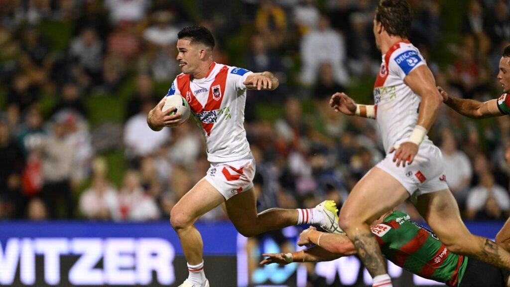 St George’s Daniel Atkinson may play five-eighth rather than halfback in round six against Manly.
