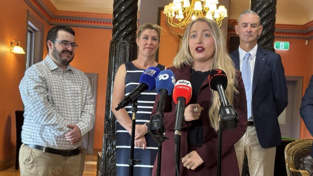 Chantelle Thomas is one of four One Nation candidates elected to South Australia’s lower house.
