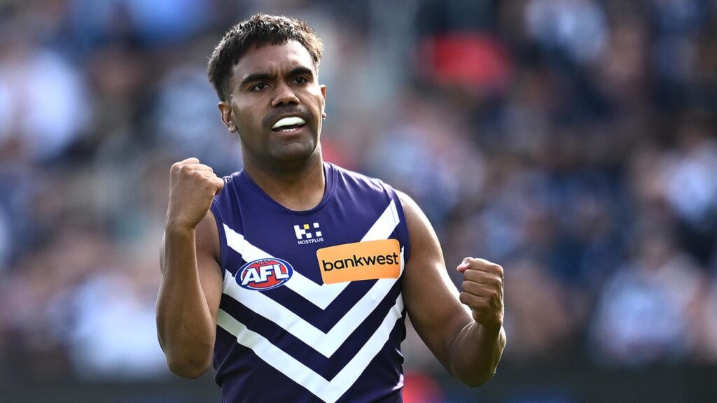 Isaiah Dudley of the Dockers is wary of a wounded Collingwood side in Adelaide.
