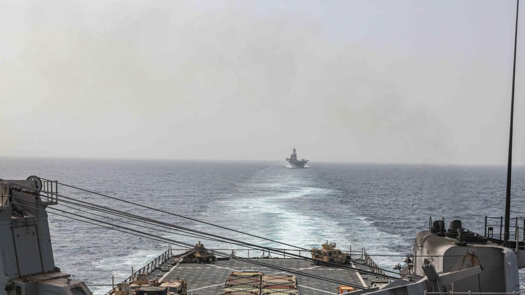 US forces will attempt to block all ‌maritime traffic entering and exiting Iranian ports.
