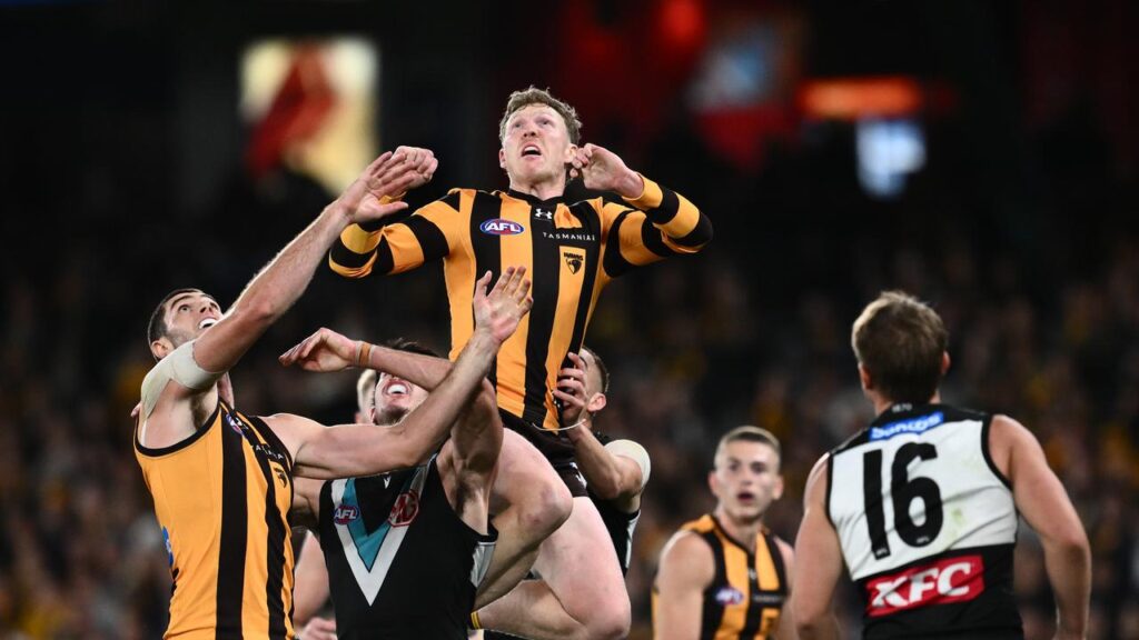 Hawthorn will likely take on Gold Coast without the high-flying James Sicily.
