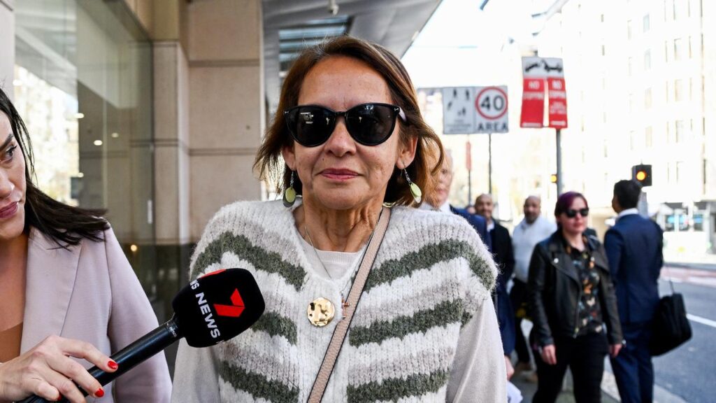 Coleen Lamarre is accused of trying to influence a witness in her son’s double-murder case.
