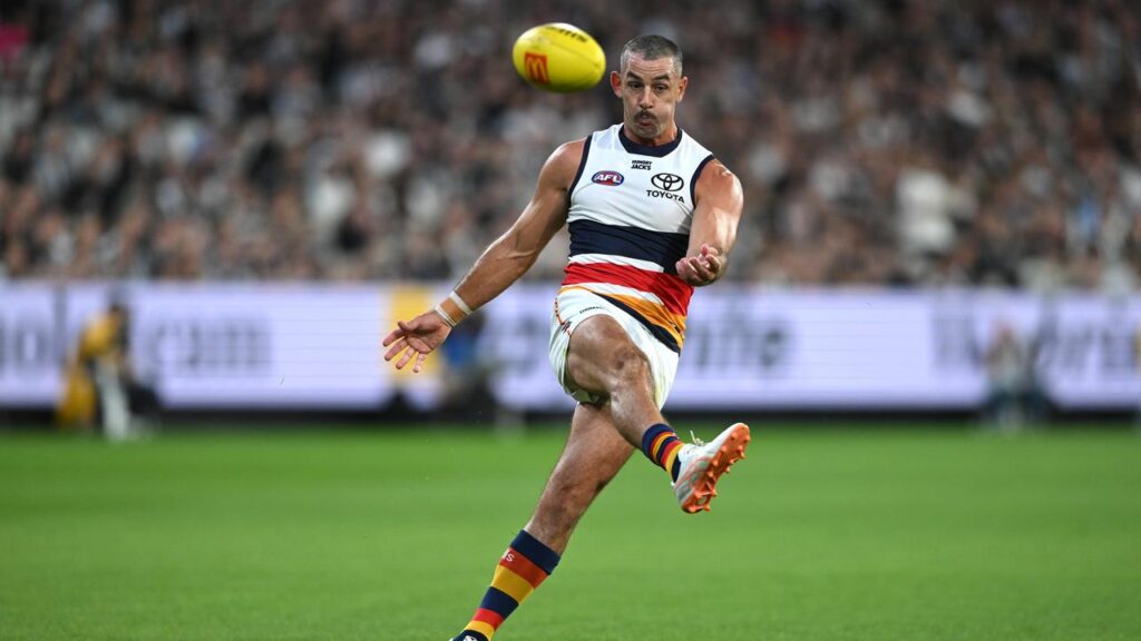 Taylor Walker returns to AFL action in the hope of providing a scoring boost for the Crows.
