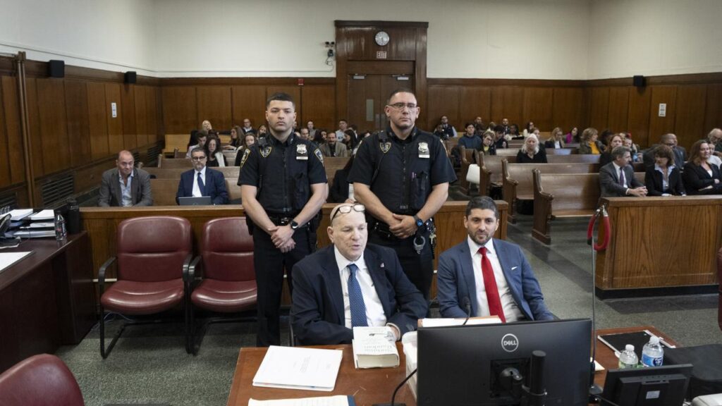 A trial in which Harvey Weinstein faces allegations he ‌raped a woman is expected to last a month.
