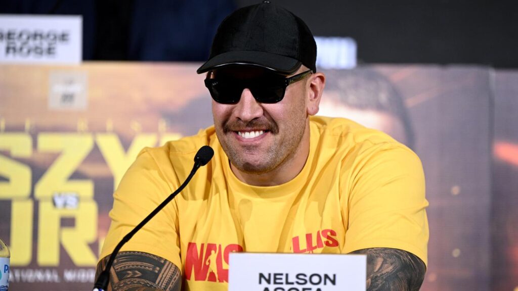 Former premiership-winning NRL ace Nelson Asofa-Solomona is loving his time in the boxing limelight.
