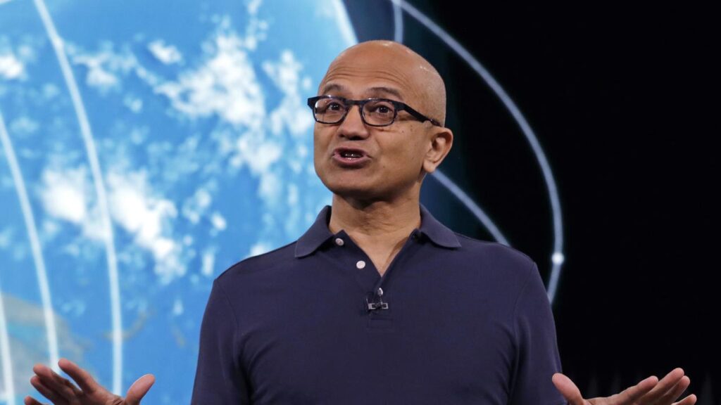 Microsoft CEO Satya Nadella says Australia has an enormous opportunity to translate AI into growth.
