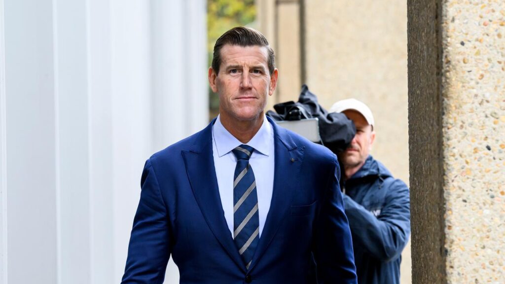 Ben Roberts-Smith has maintained his innocence despite war crime claims levelled against him.

