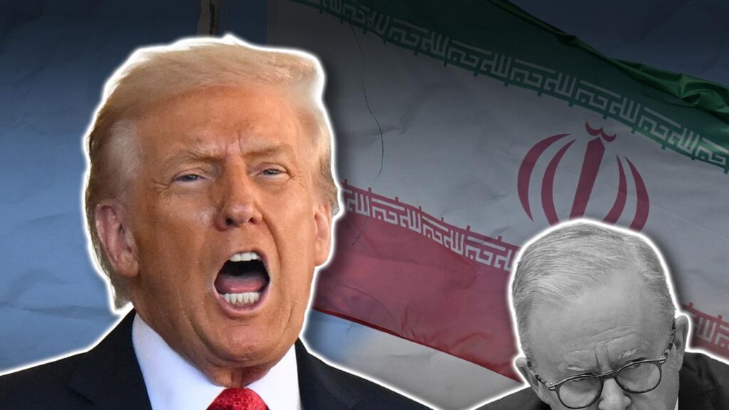 Donald Trump has singled out Australia again for not supplying military support in the Middle East.
