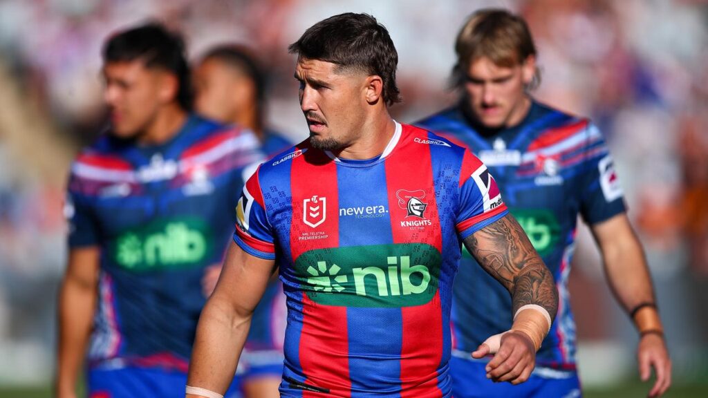 Newcastle will be without Dylan Lucas for at least four weeks due to a serious throat injury.
