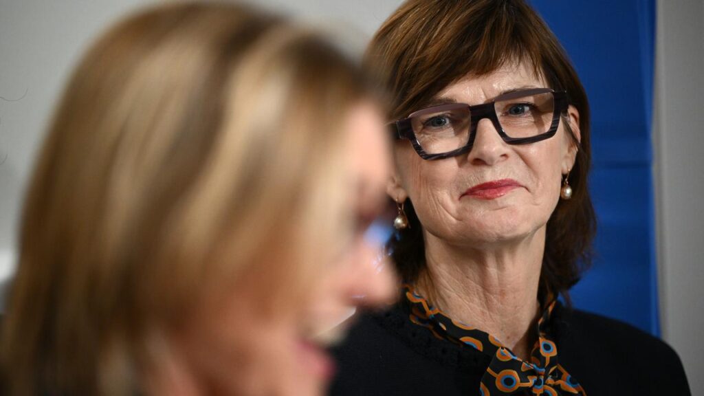 Health Minister Mary-Anne Thomas is one of three senior Victorian MPs retiring from politics.
