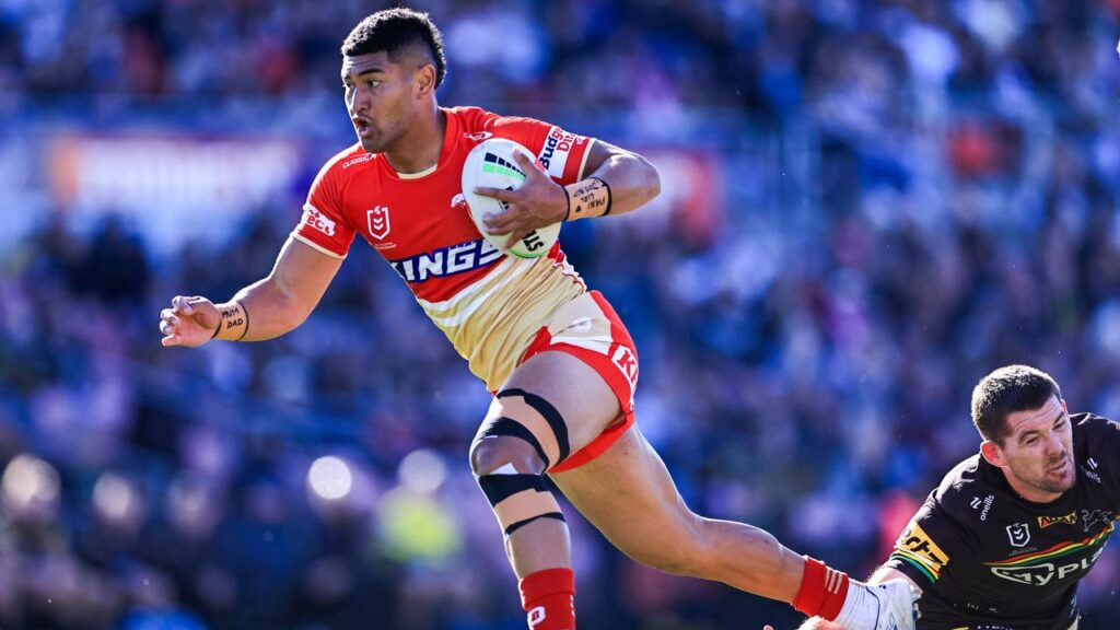 Dolphins star Isaiya Katoa intends to up the ante with his running against Nathan Cleary’s Penrith.
