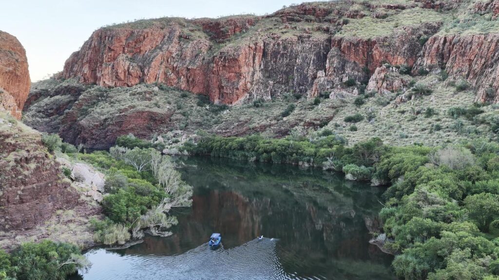 Ultramarathon athlete Andy Donaldson has again swum his way into the record books.
