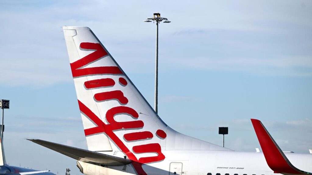 The high cost of overseas travel might see Virgin Australia come out of the current turmoil on top.
