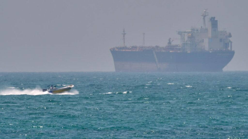 The Strait of Hormuz remains closed two months after US-Israeli strikes on Iran began the war.
