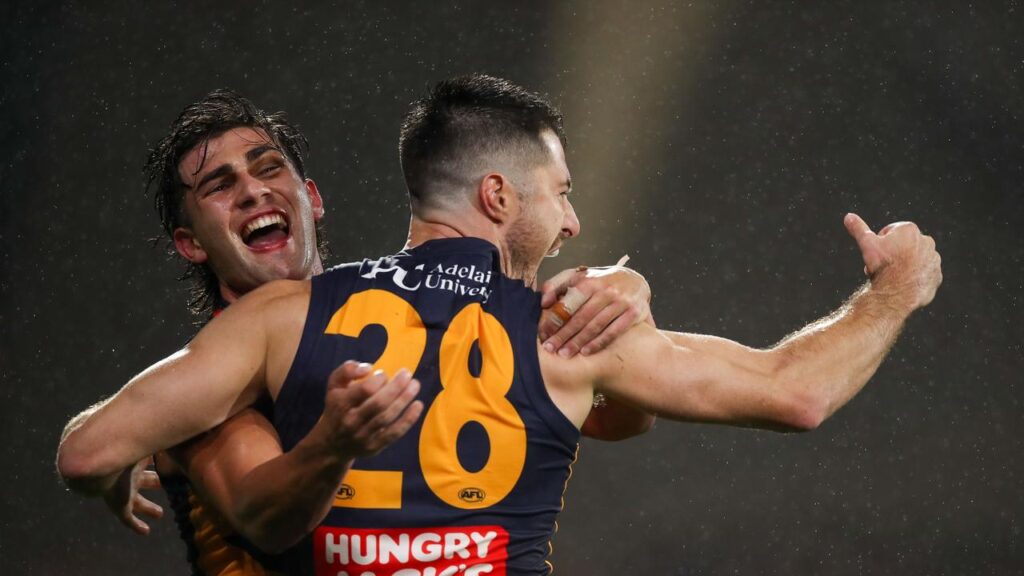 The Crows have beaten Carlton to start Magic Round in Adelaide.
