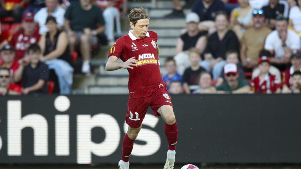 Adelaide United captain Craig Goodwin is hoping to return from injury against Melbourne City.
