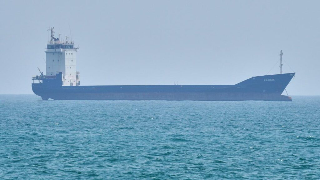The Strait of Hormuz remains closed after Iranian forces fired on two vessels that tried to cross.
