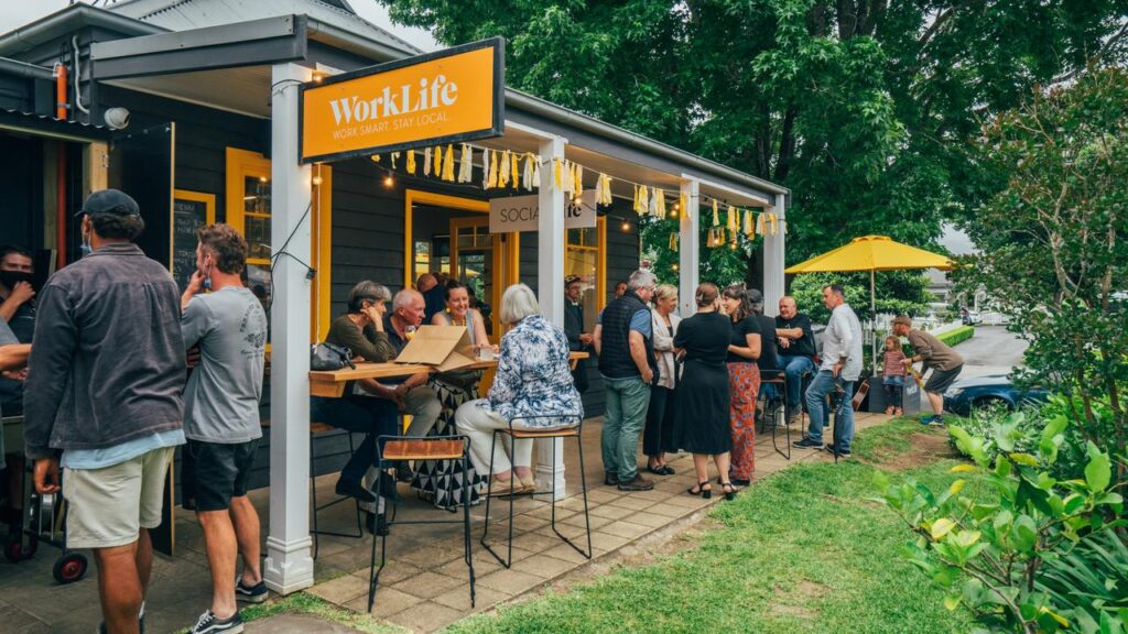 Coworking spaces are starting to become a feature outside major cities across Australia.
