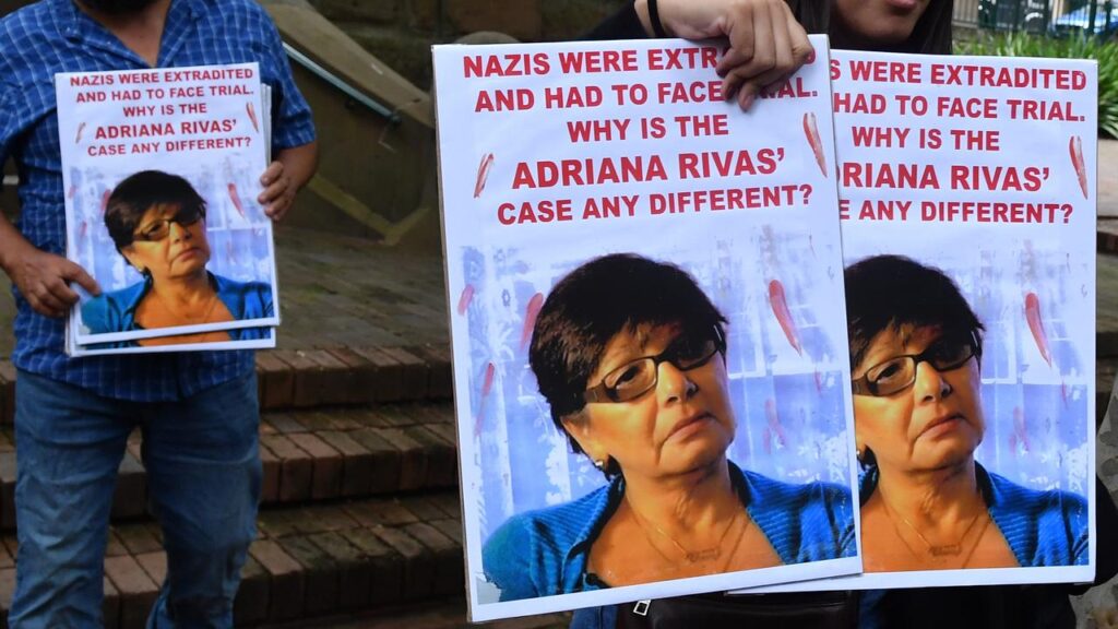 Adriana Rivas will be extradited to Chile to face allegations over kidnappings of seven people.
