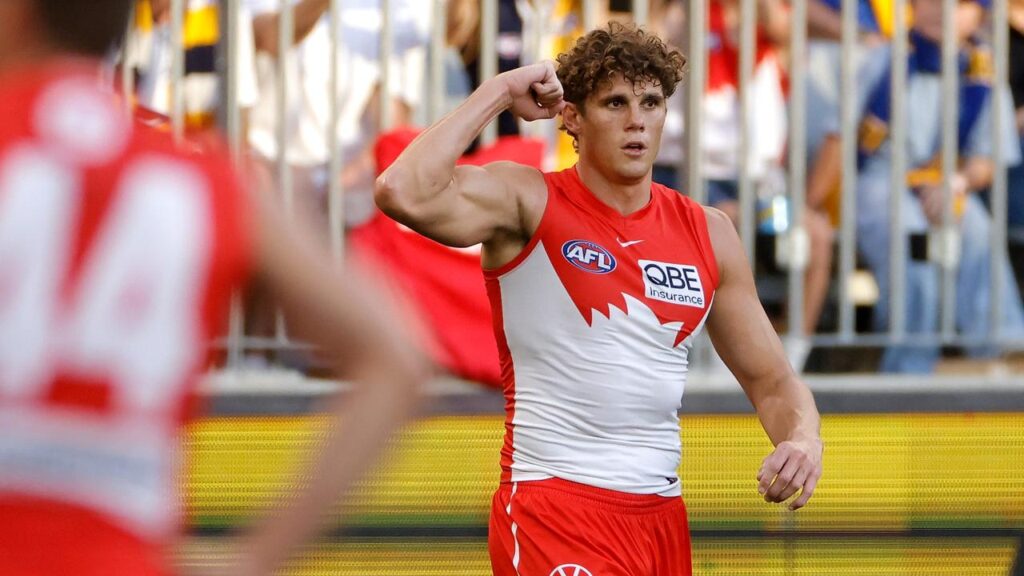 He may not have kicked bags of goals, but the Swans love what Charlie Curnow brings to the side. 

