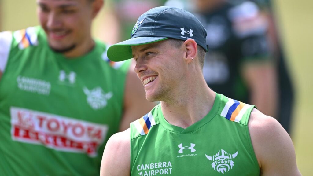 Jayden Brailey is happy playing in an unfamiliar number as Canberra look to resurrect their season.
