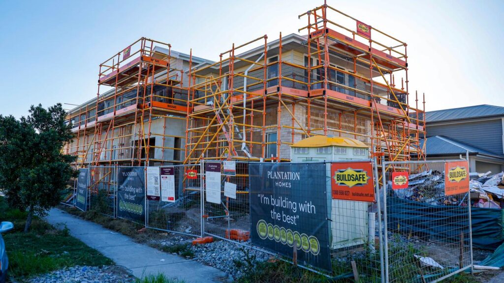 The war in the Middle East is set to cut the number of new homes being built in Australia.
