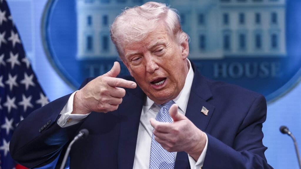 “The entire country can be taken out in one night,” President Donald Trump warned Iran.
