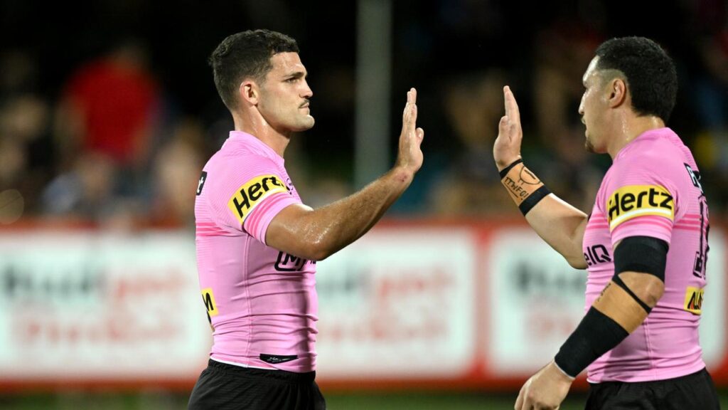 Penrith ice man Nathan Cleary stepped up to clinch another golden-point win over the Dolphins.
