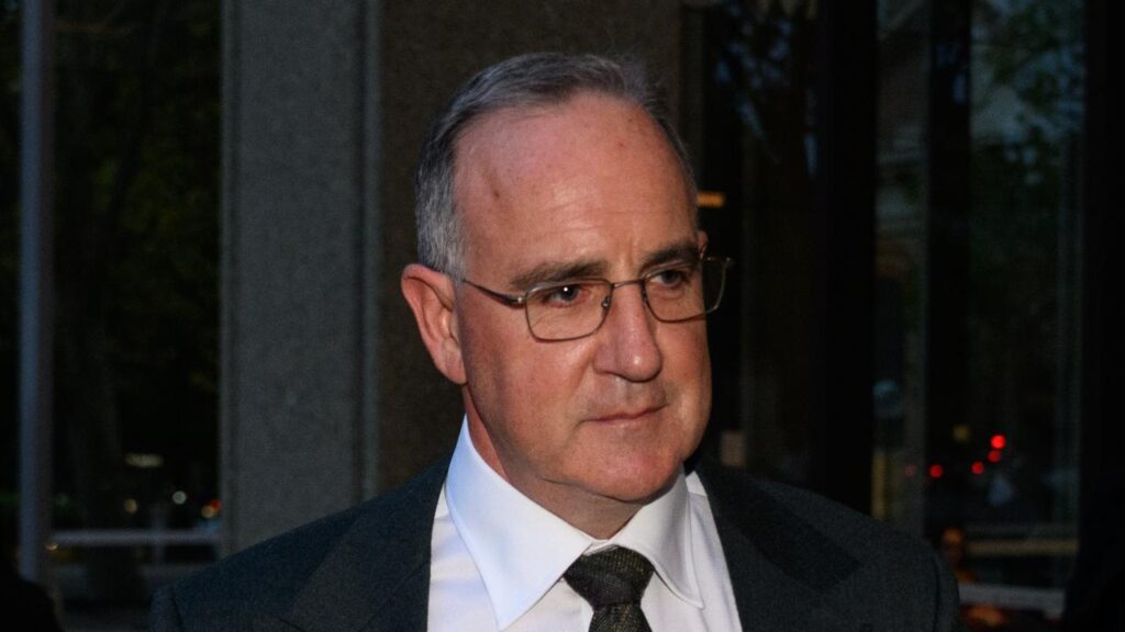 Cross-examination of Woolworth executive Paul Harker continues in the Federal Court in Sydney.
