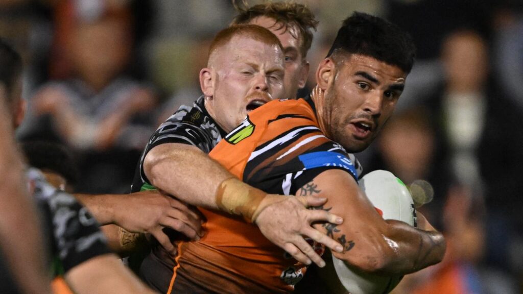 Wests Tigers are looking to lock up the services of hard-working prop Terrell May.
