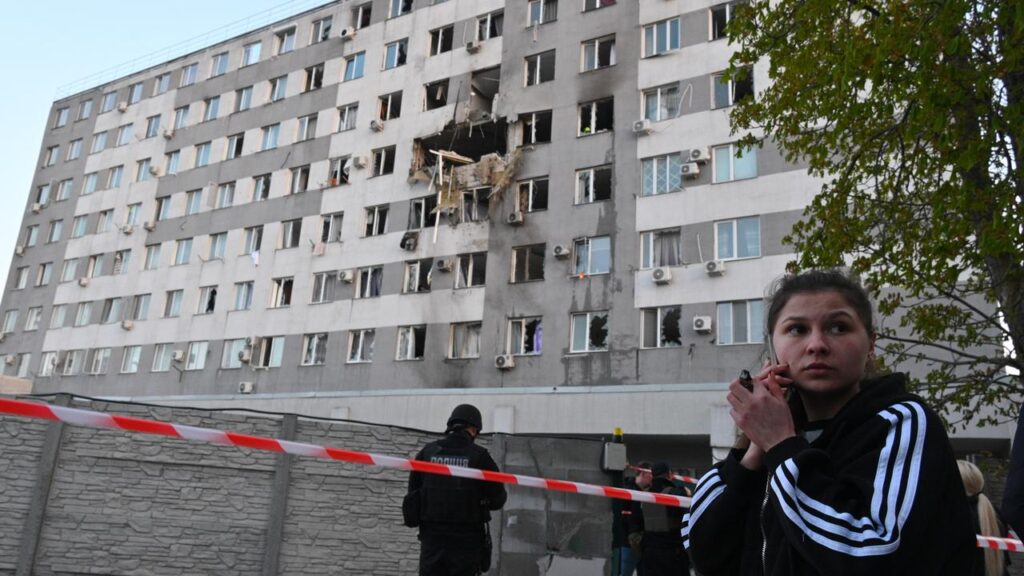 Russia has attacked Ukraine with hundreds of drones and missiles, some hitting residential homes.
