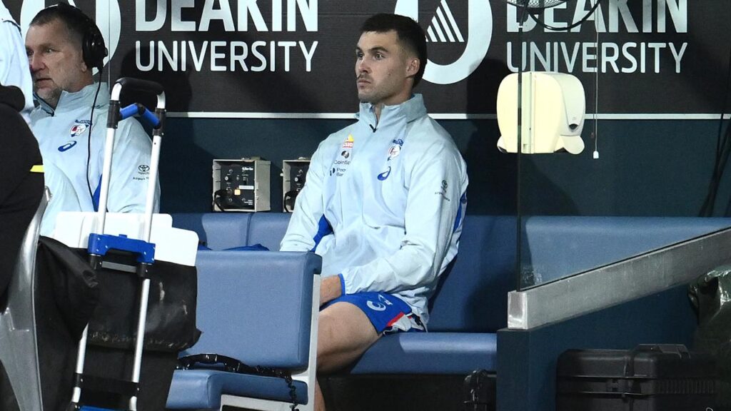 Sam Darcy’s hopes of winning a flag with the Western Bulldogs is over due to a serious injury.
