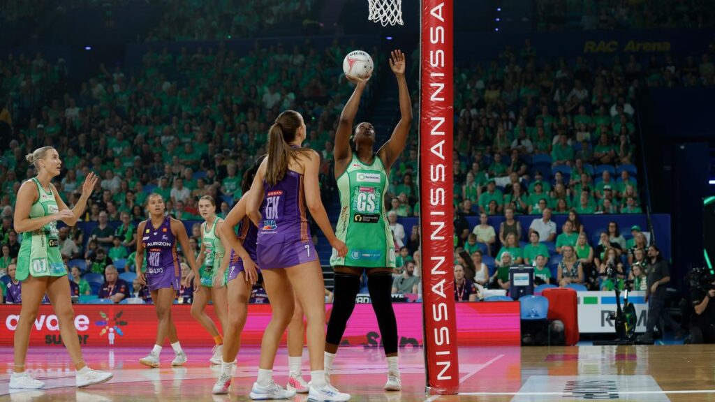 Romelda Aiken-George was a winner in game 250 as the Fever beat the Firebirds by four points.
