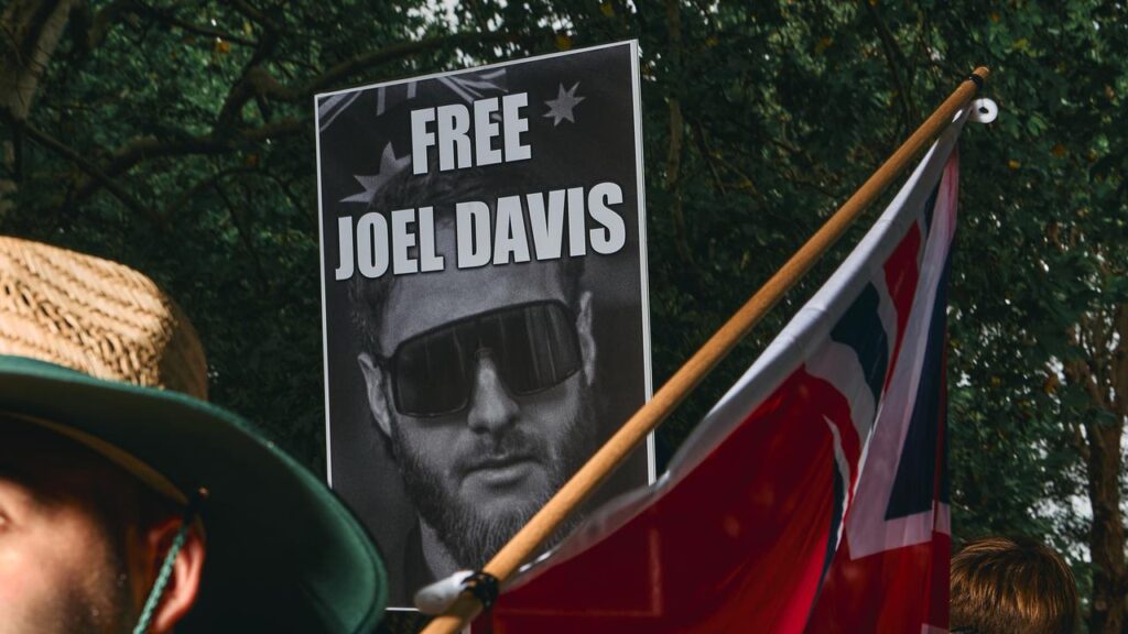 Joel Davis has been kept segregated inside prison since Christmas Eve, court documents state.
