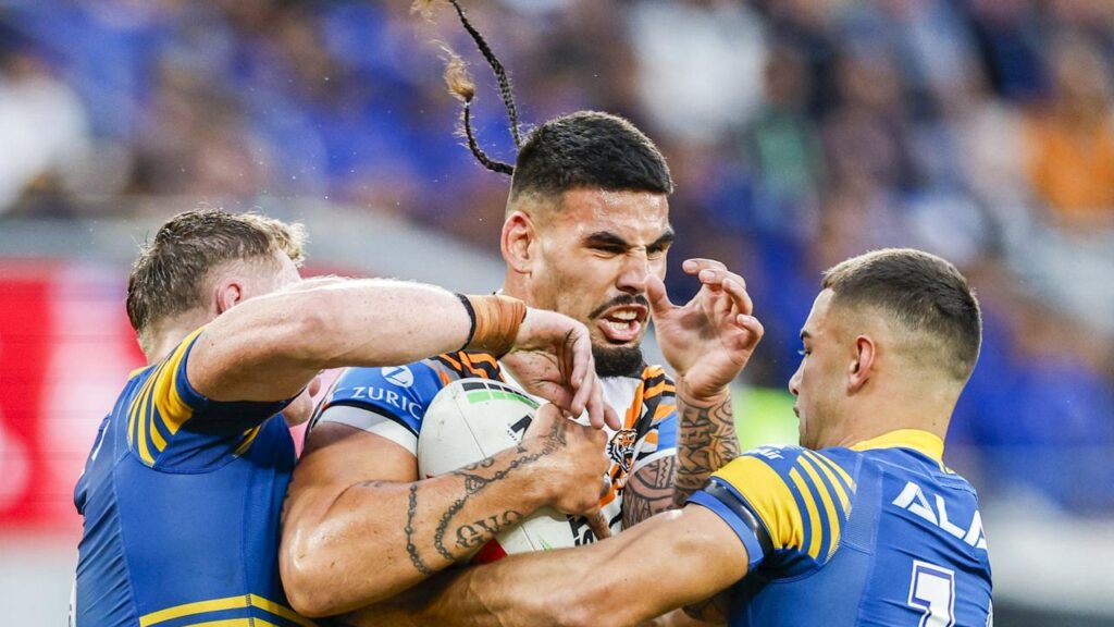 Taylan May is backing his brother and Wests Tigers teammate Terrell May (pic) for State of Origin.
