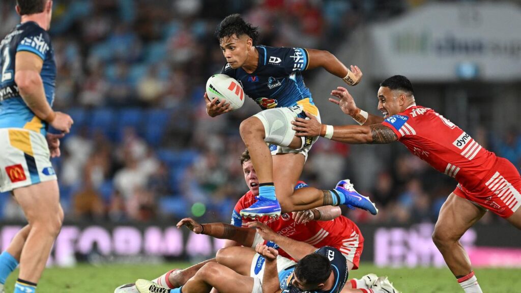Gold Coast fullback Keano Kini has been backed by his coach to rise above his early season hurdles.
