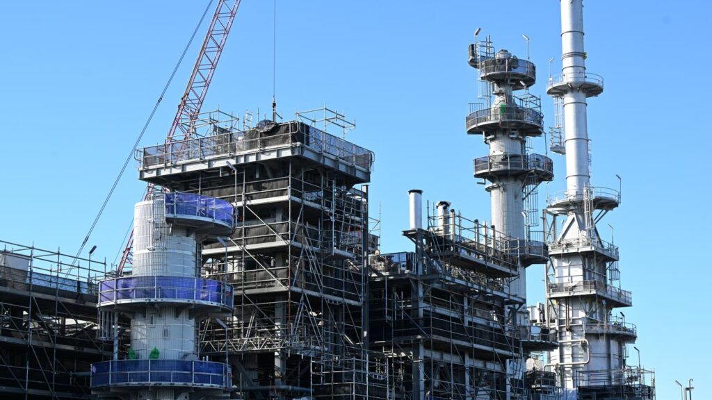 Ampol’s Lytton Refinery has experienced a huge increase in its profit margin.
